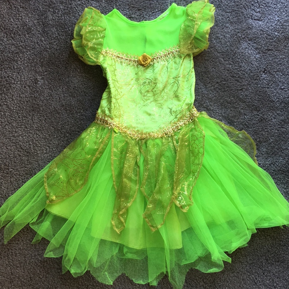 Toddles inspired tinker bell costume